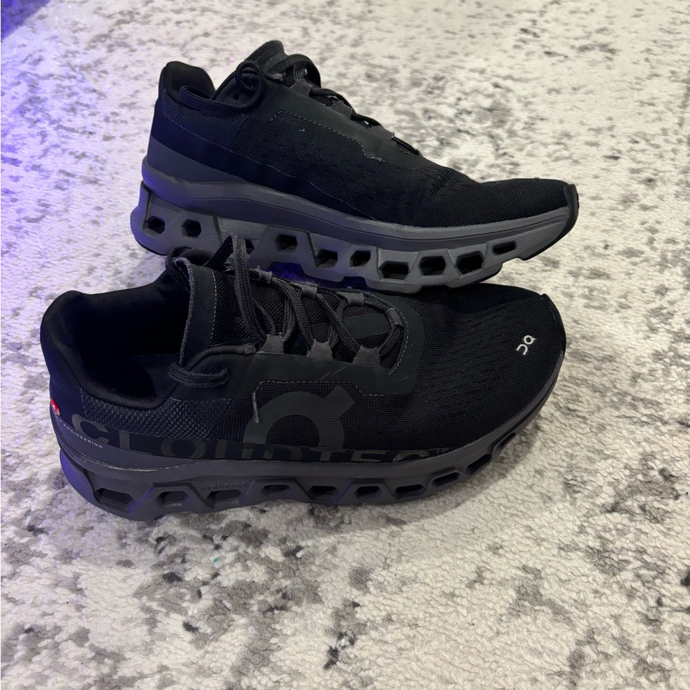black on clouds